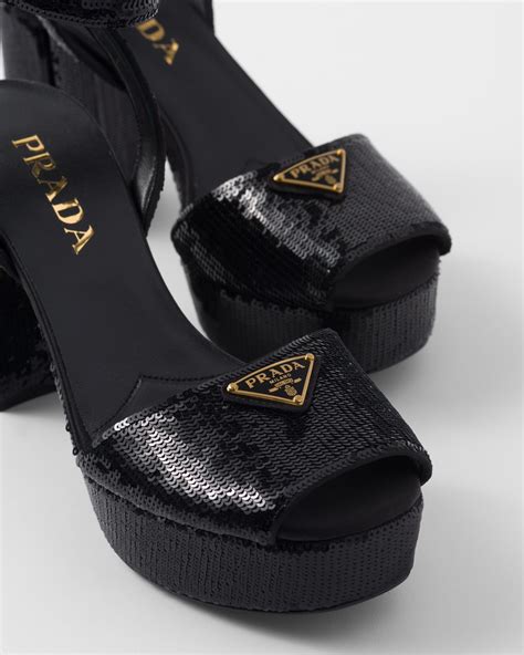 prada peony patent platform|Prada Sandals for Women .